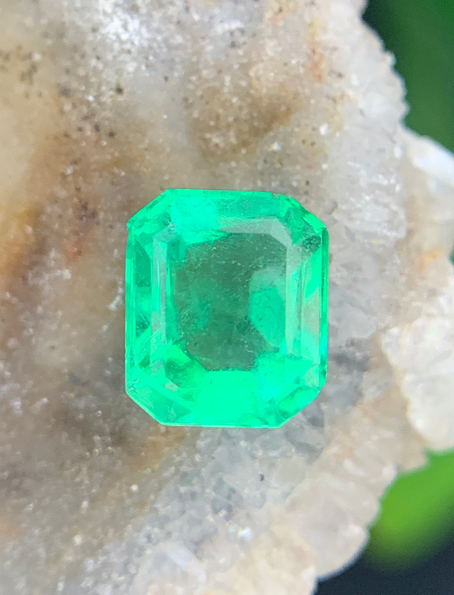 1.15 cts Colombian Emerald