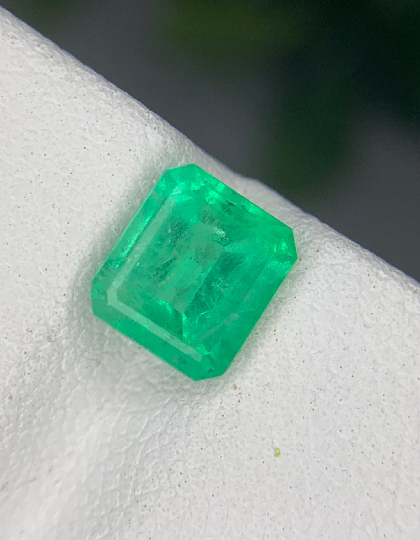 1.28 cts Colombian Emerald