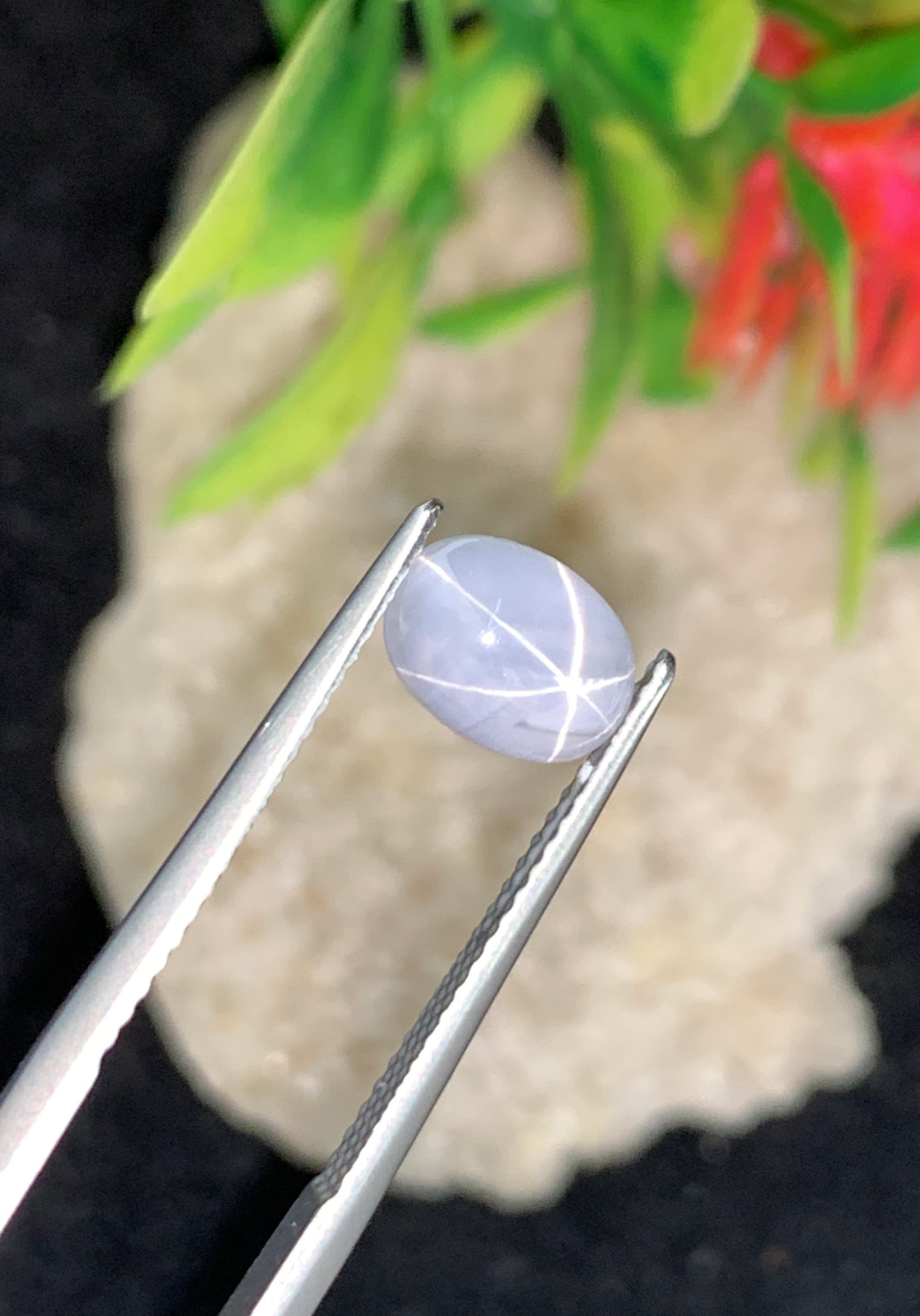 1.85 cts Grey-Blue Star Sapphire
