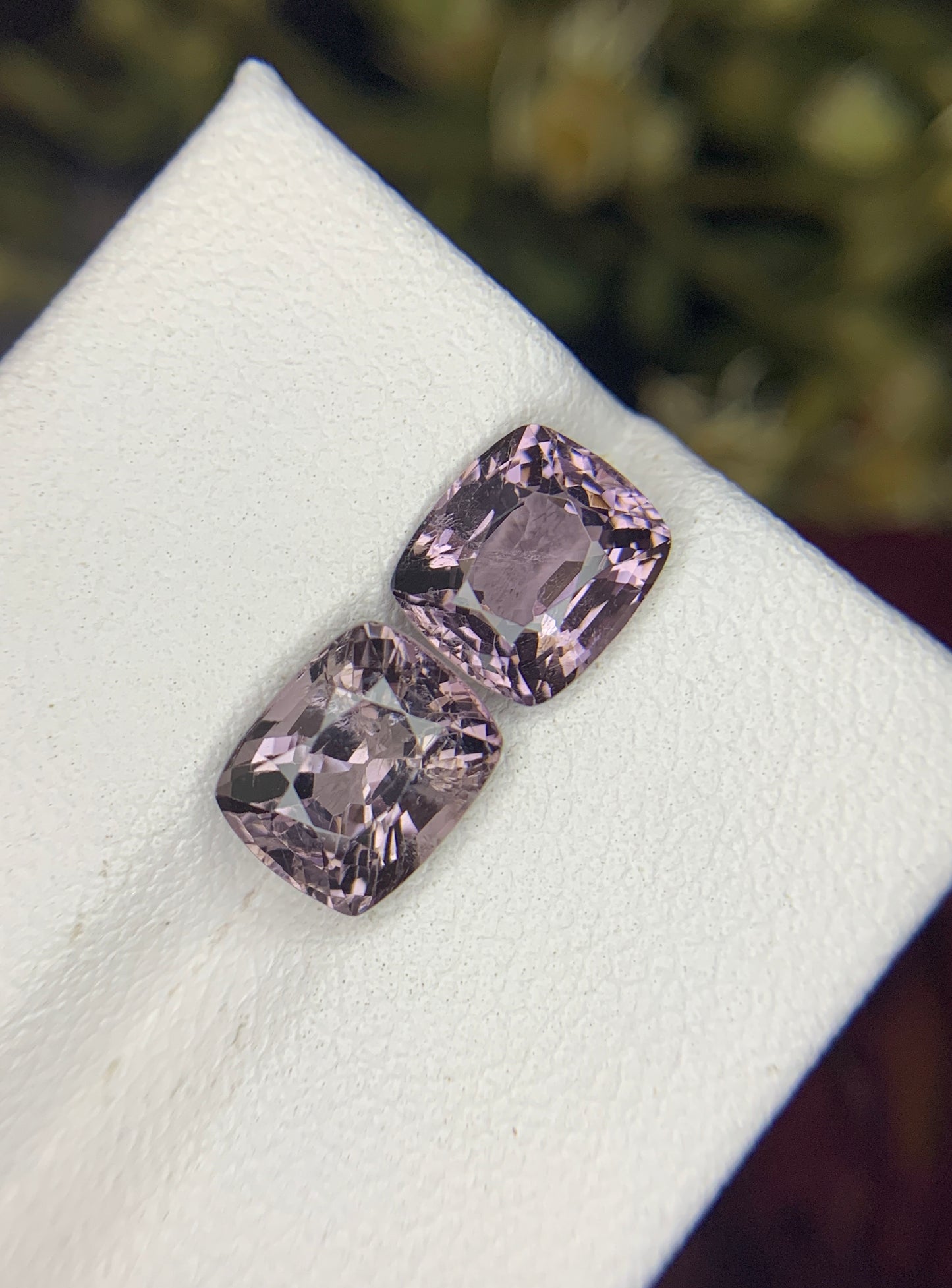 4.42 cts Natural Spinel Pair, Burma.