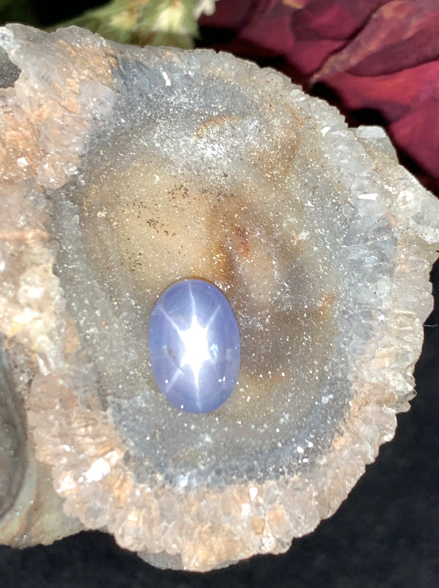 2.83 cts Unheated Star Sapphire, Sri Lanka