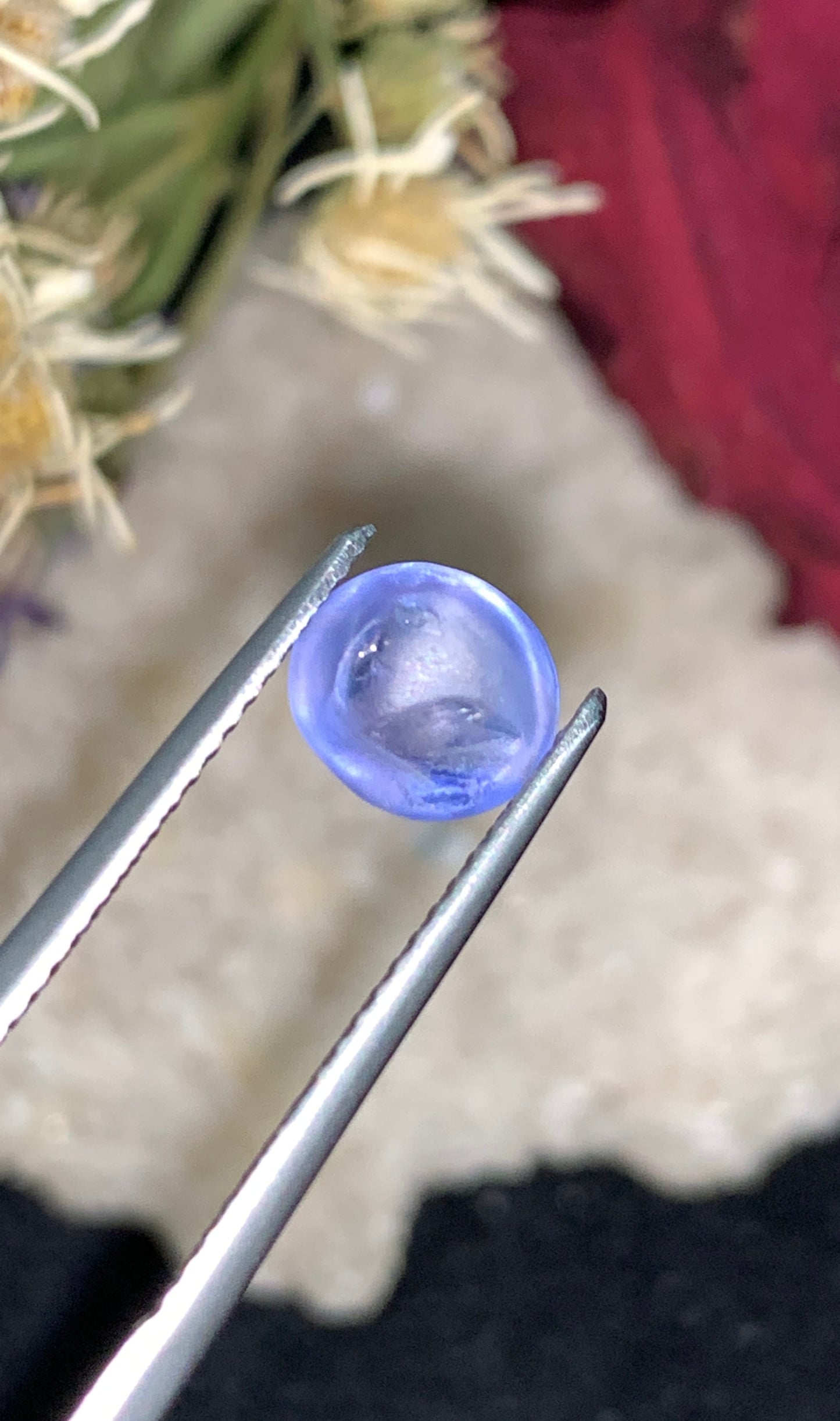 2.11 cts Unheated Star Sapphire, Sri Lanka.