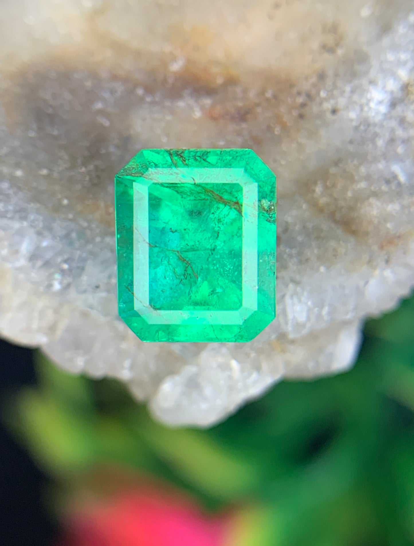 1.51 cts Colombian Emerald