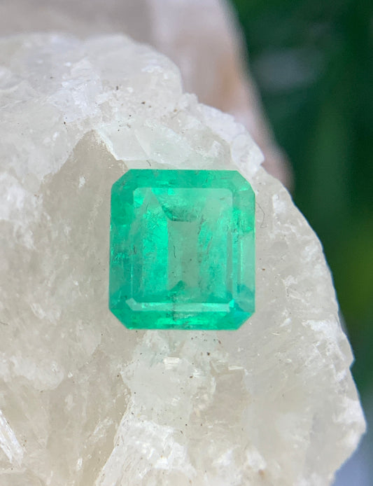 1.28 cts Colombian Emerald