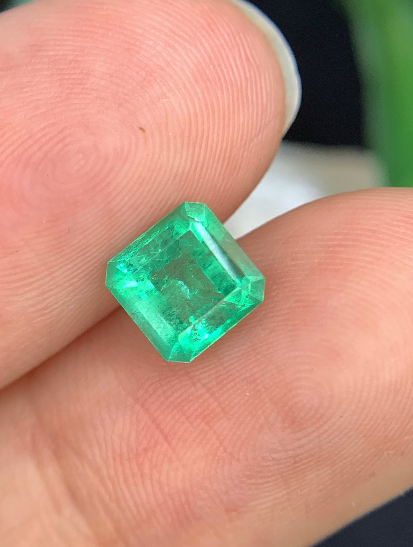 1.06 cts Colombian Emerald