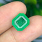 4.74 cts Vivid Green Colombian Emerald.