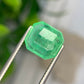 4.74 cts Vivid Green Colombian Emerald.