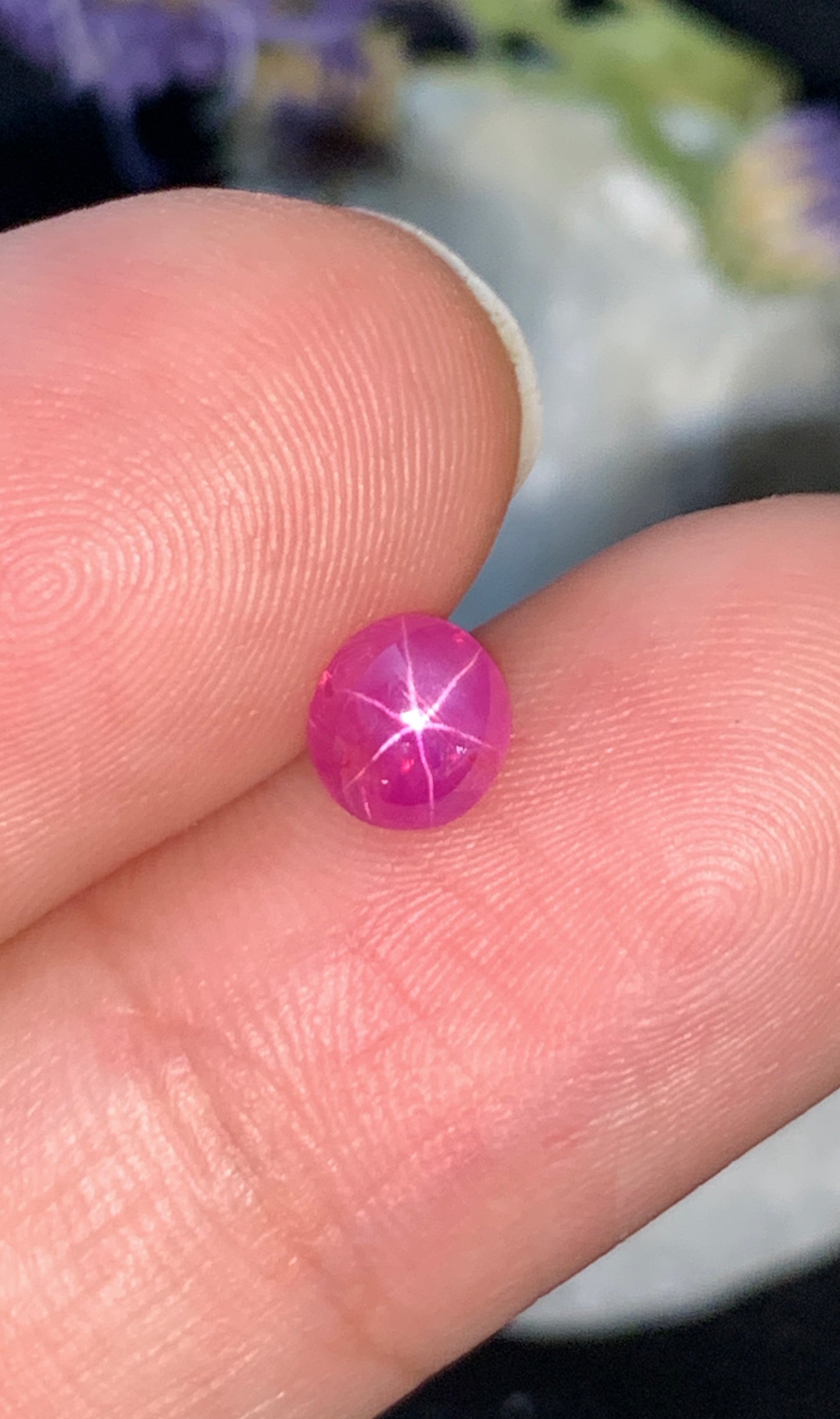 0.96 cts Unheated Burma Star Ruby