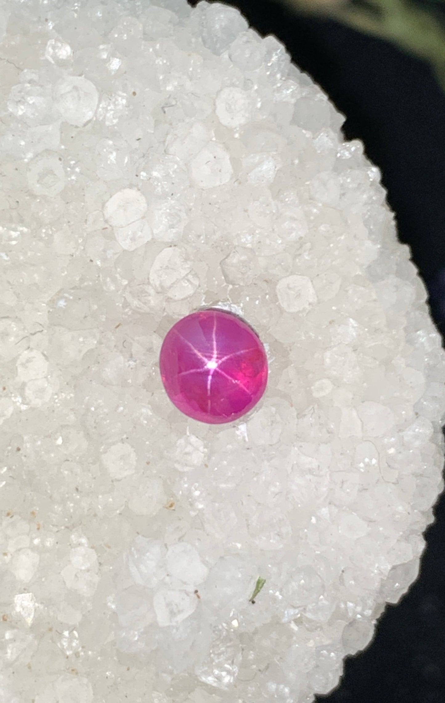 0.96 cts Unheated Burma Star Ruby