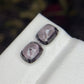 3.89 cts Grey Spinel Pair - Burma.