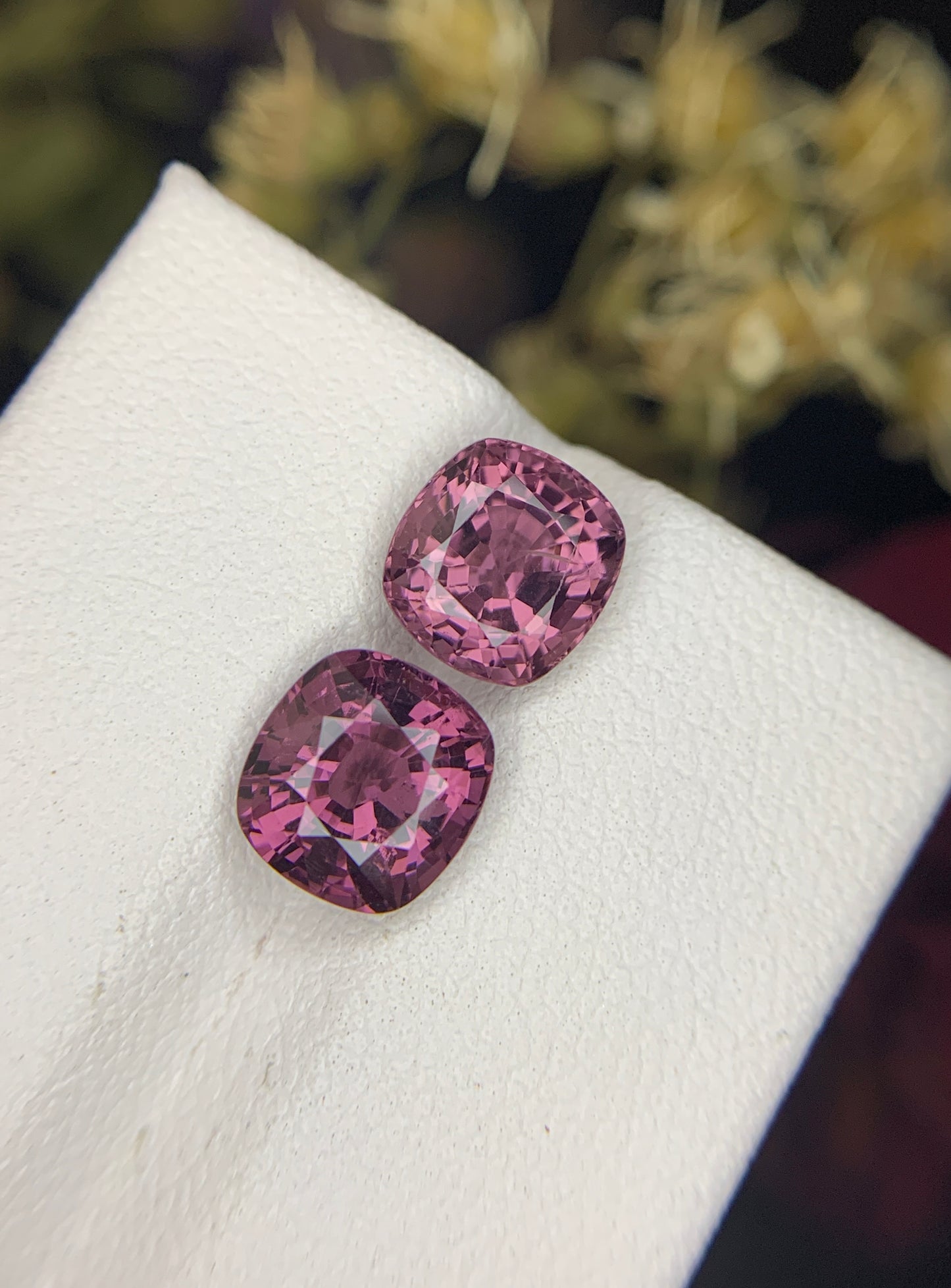 4.33 cts Natural Spinel Pair, Burma.