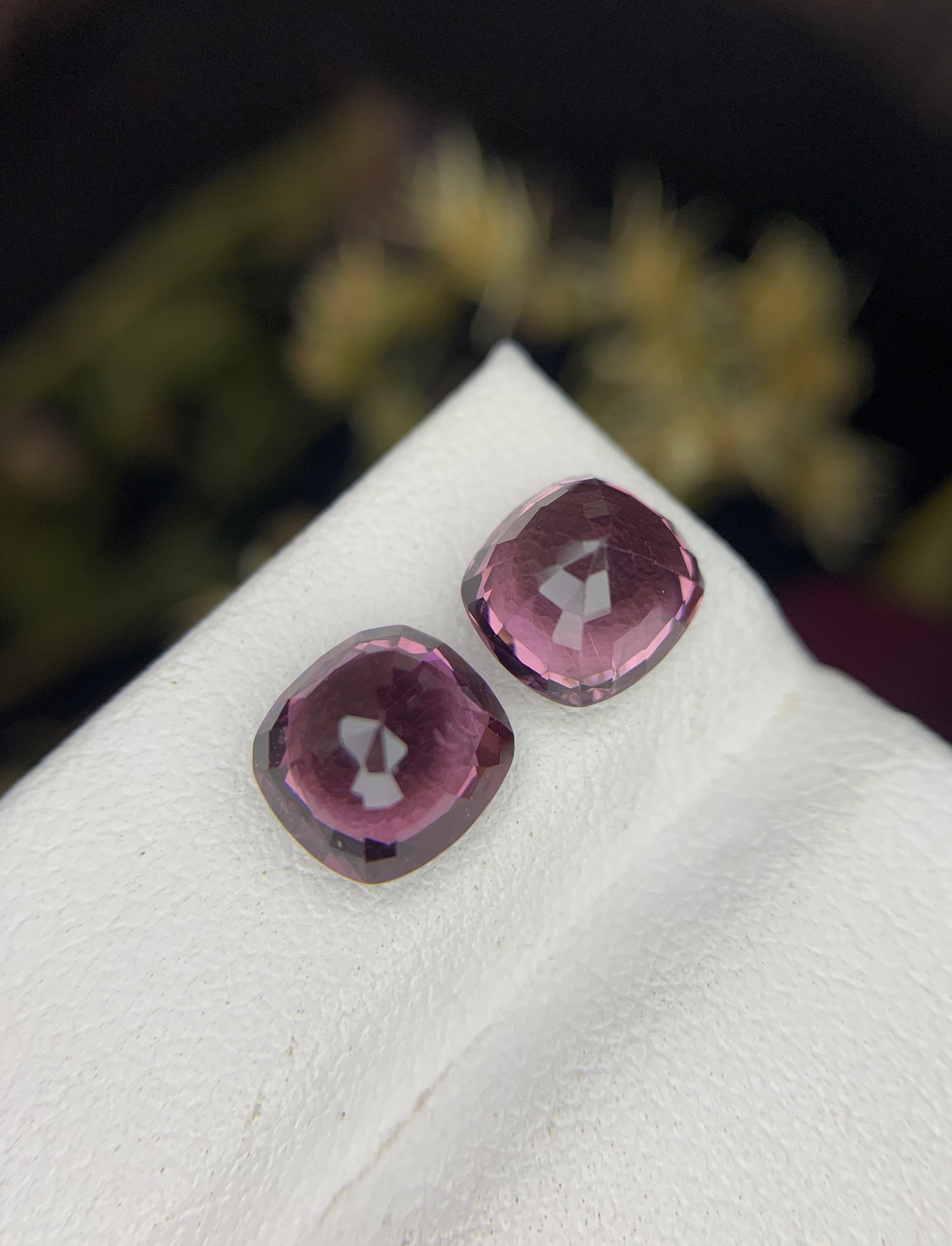 4.33 cts Natural Spinel Pair, Burma.