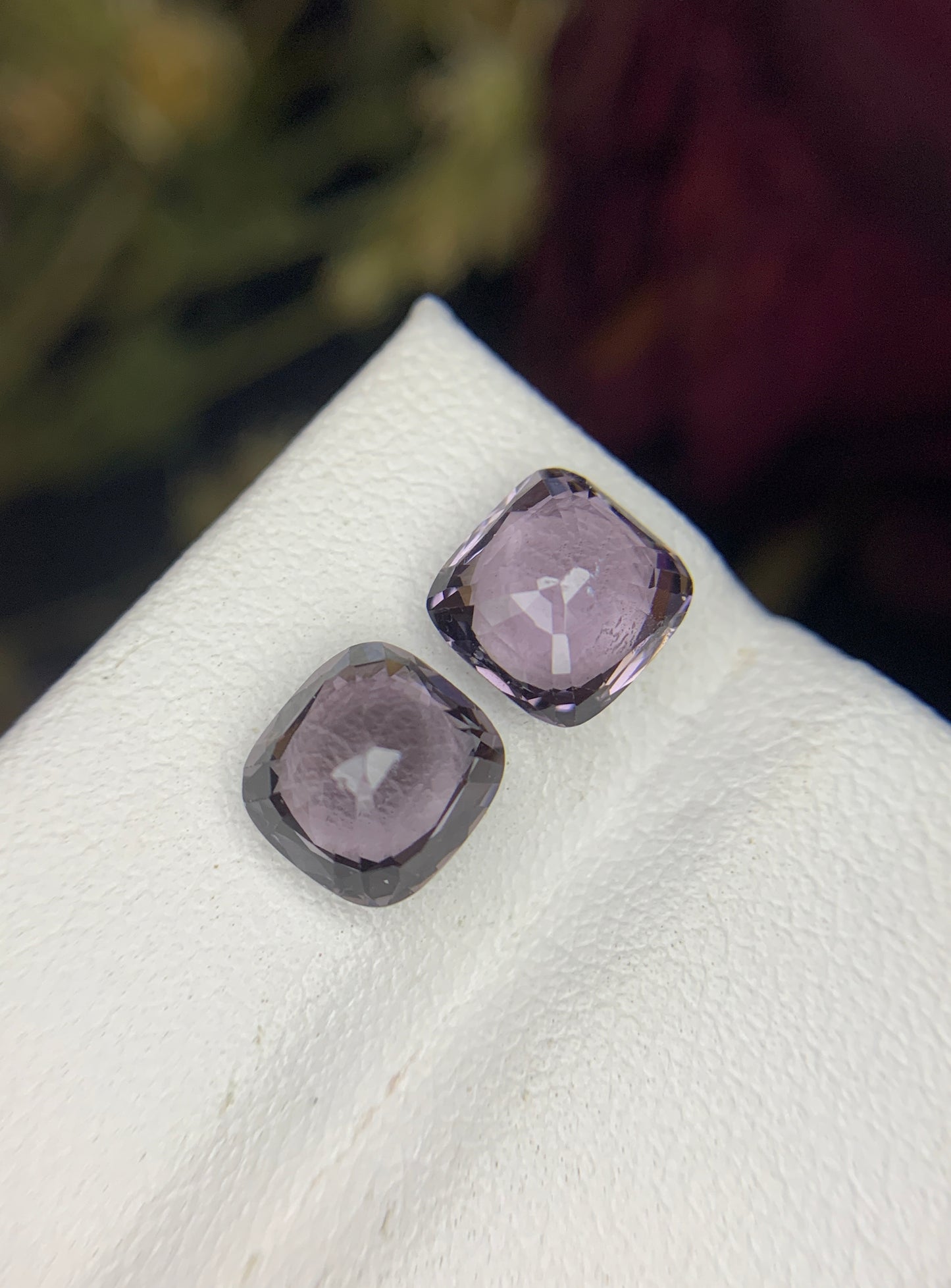 3.97 cts Natural Spinel Pair, Burma.