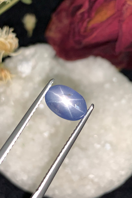 2.83 cts Unheated Star Sapphire, Sri Lanka
