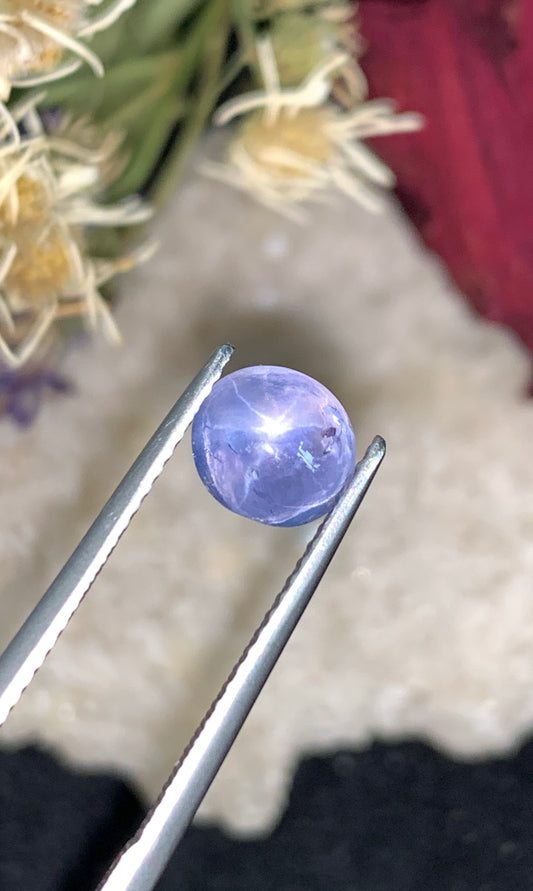 2.11 cts Unheated Star Sapphire, Sri Lanka.