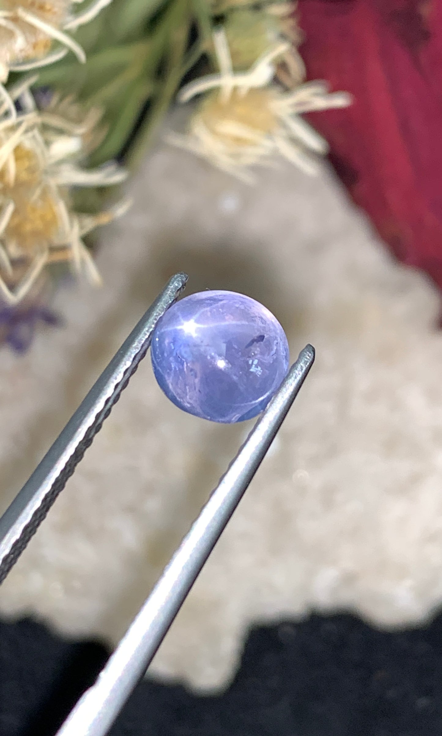 2.11 cts Unheated Star Sapphire, Sri Lanka.