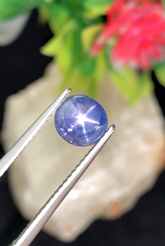 1.44 cts Unheated Star Sapphire,Sri Lanka.