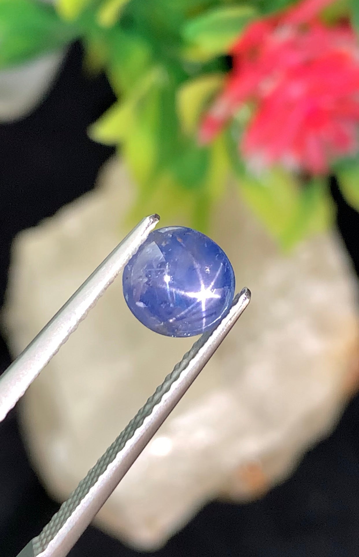 1.44 cts Unheated Star Sapphire,Sri Lanka.