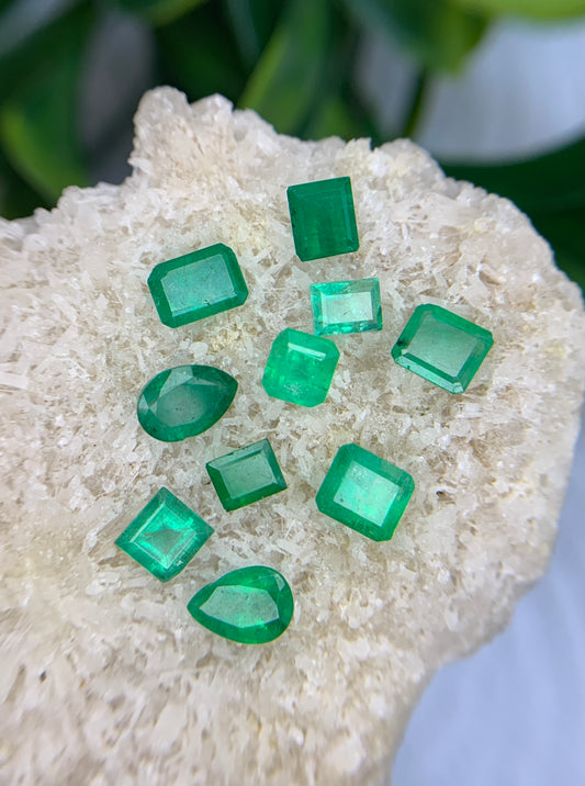 6.41 cts Colombian Emerald Parcel
