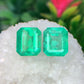 9.25 cts Colombian Emerald Pair