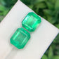 9.25 cts Colombian Emerald Pair