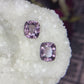 3.89 cts Grey Spinel Pair - Burma.